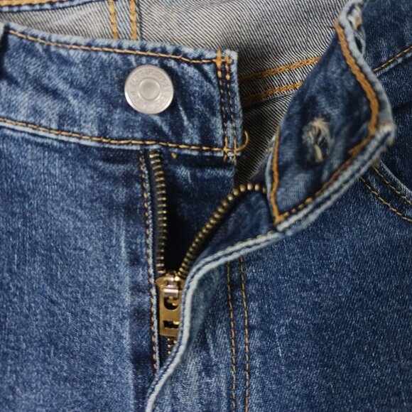 Levi's 505 Regular Fit Straight Leg Jeans 32x31 - Picture 6 of 8